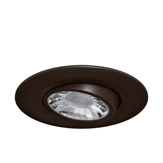 3" Round Flushed Gimbal (Bronze)