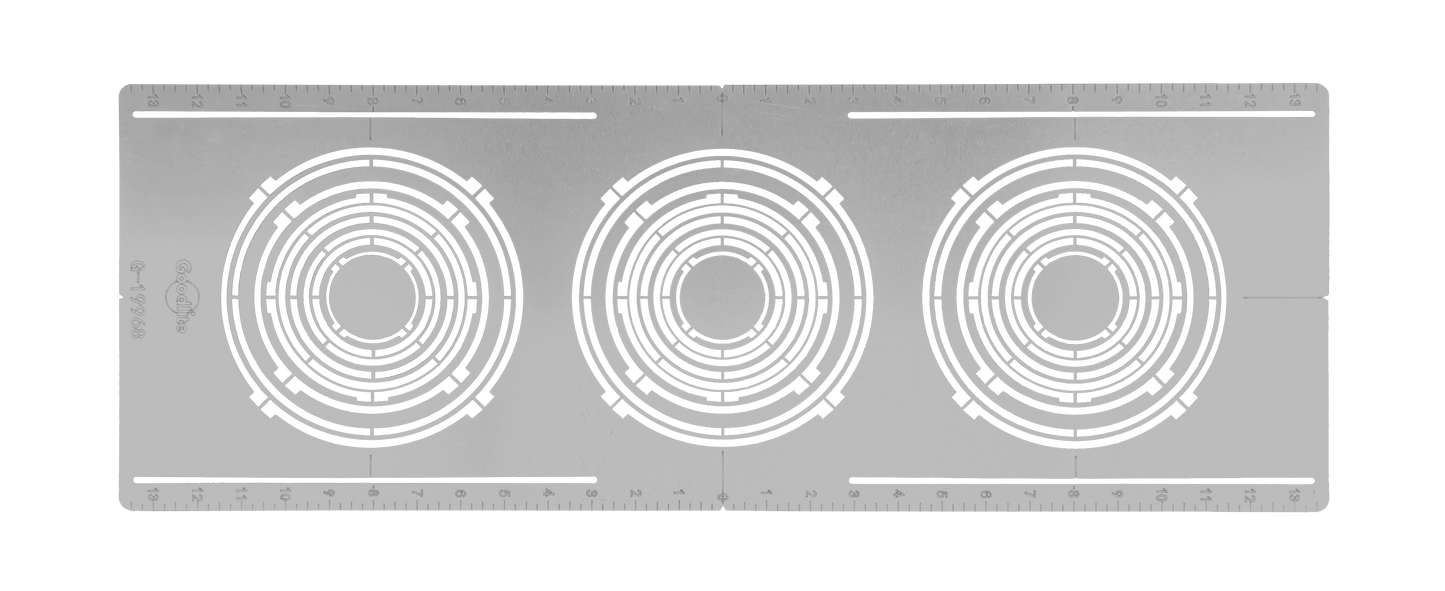 Flat Multi hole 8" On-Center NC plate 9 Sizes