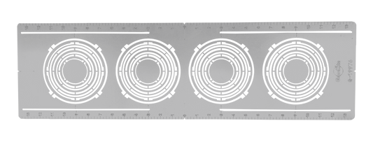 Flat Multi hole 6" On-Center NC plate 7 Sizes