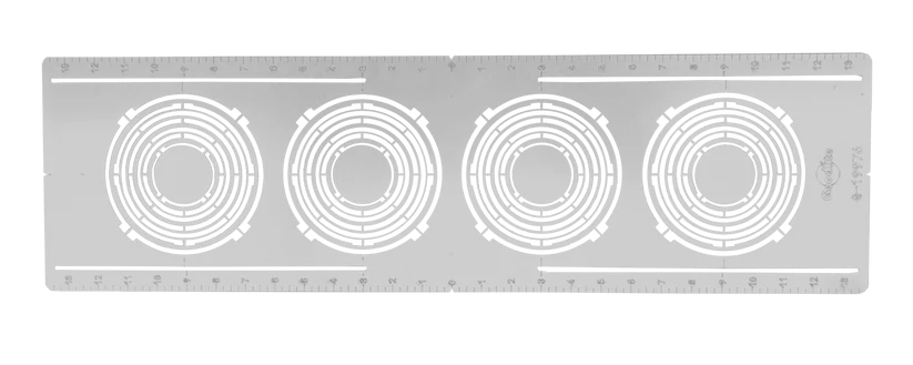 Flat Multi hole 6" On-Center NC plate 7 Sizes