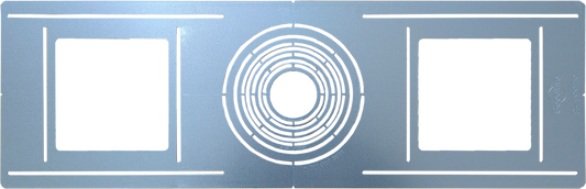 Flat New construction plate 8 Sizes