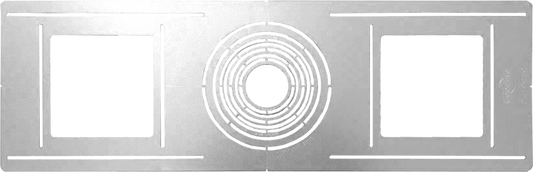 Flat New construction plate 8 Sizes