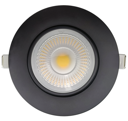 4" HO Round Flushed Gimbal (Black)