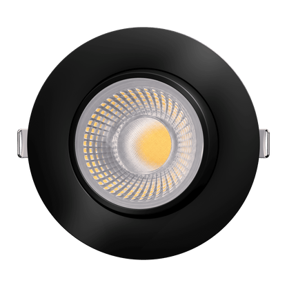 4" HO Round Flushed Gimbal (Black)