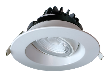 4” Round Regress Gimbal (White)