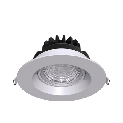 4” Round Regress Gimbal (White)