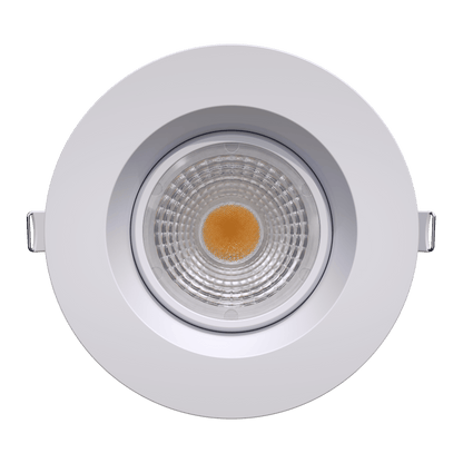 4” Round Regress Gimbal (White)