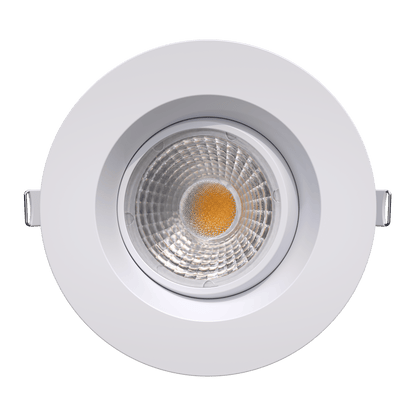 4” Round Regress Gimbal (White)