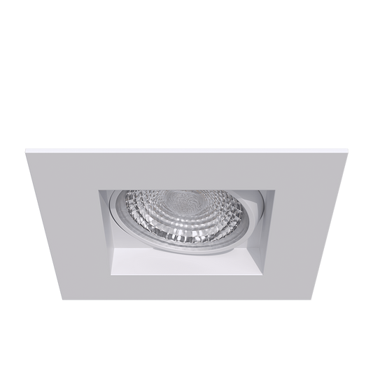 4” Square Regress Gimbal (White)