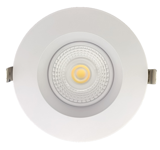 6" Round Regress Gimbal (White)