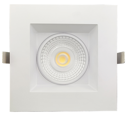 6" Square Regress Gimbal (White)