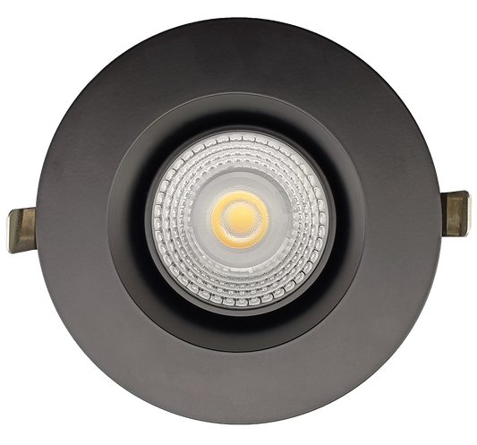 6" Round Regress Gimbal (Black)