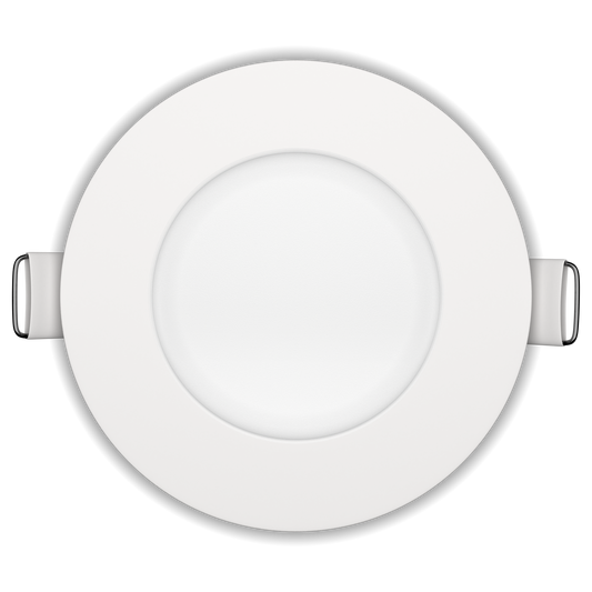 3" Round Flushed slim