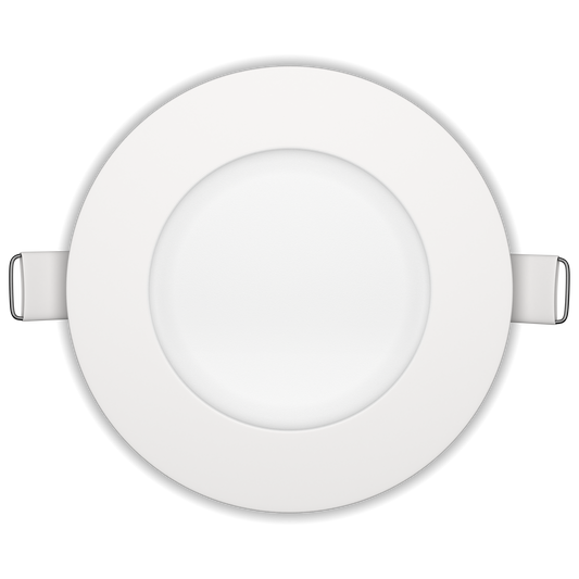 4" Round Flushed slim