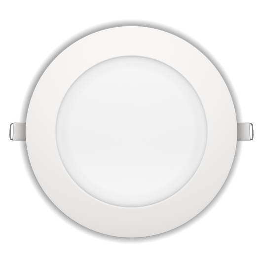 6" Round Flushed slim