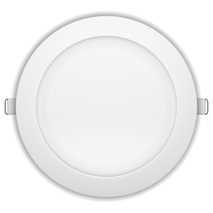 8" Round Flushed slim