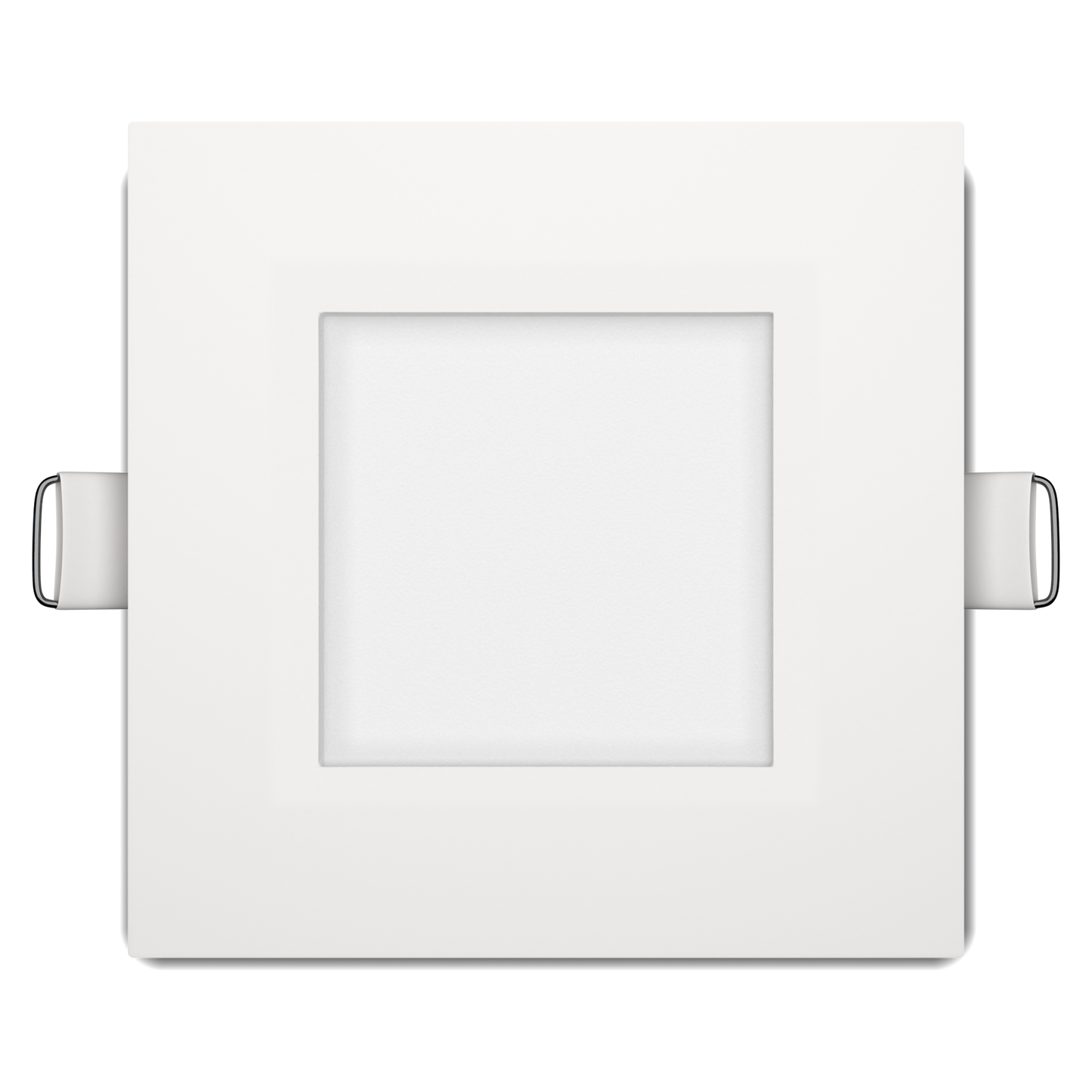 4" Square Flushed slim
