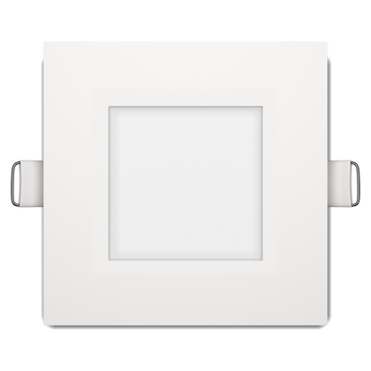 4" Square Flushed slim