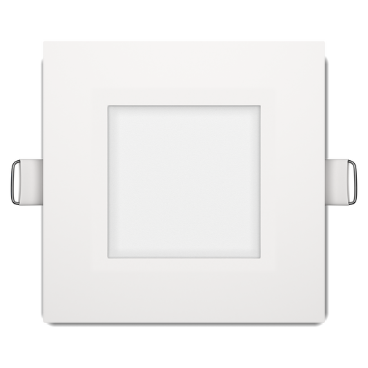 4" Square Flushed slim