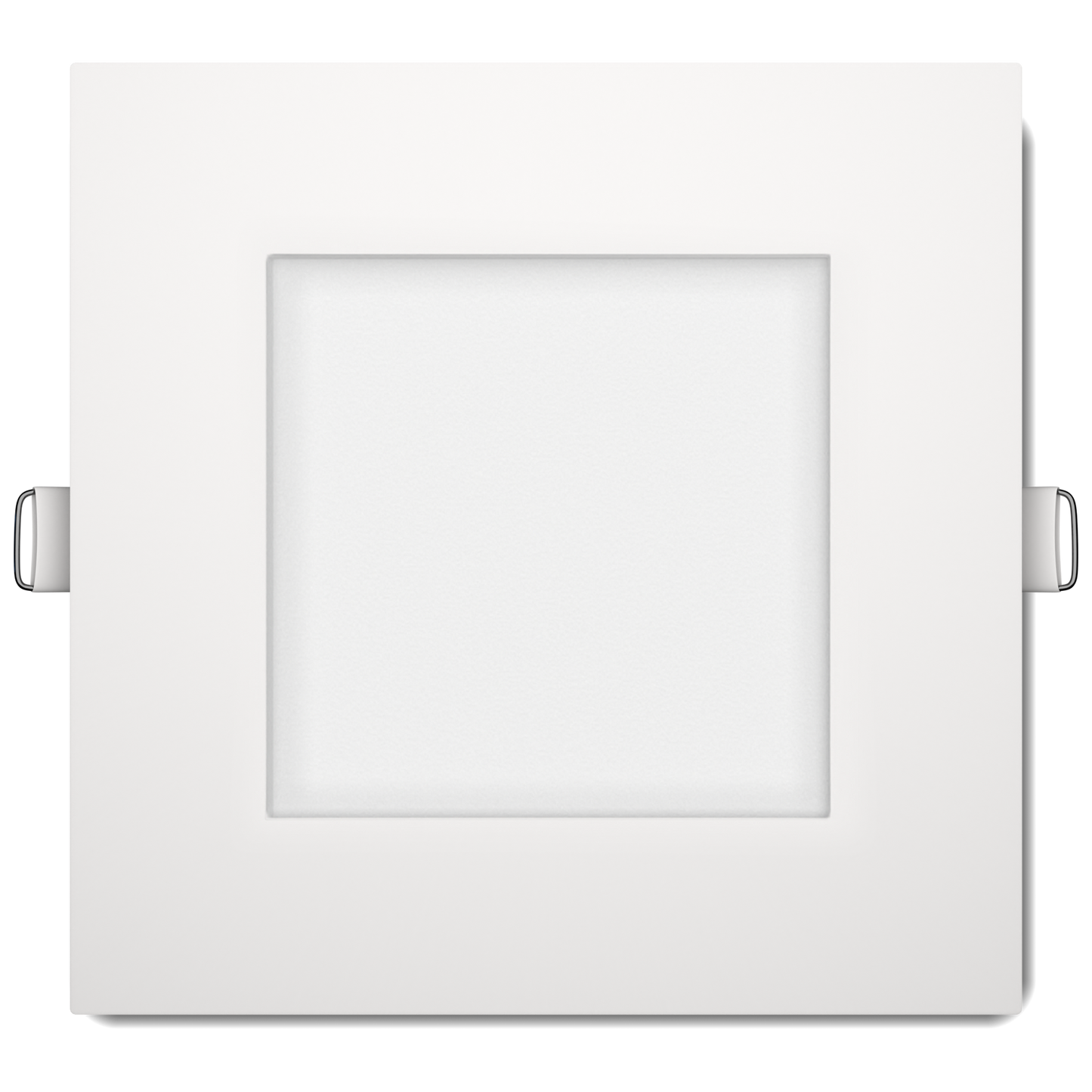 6" Square Flushed slim