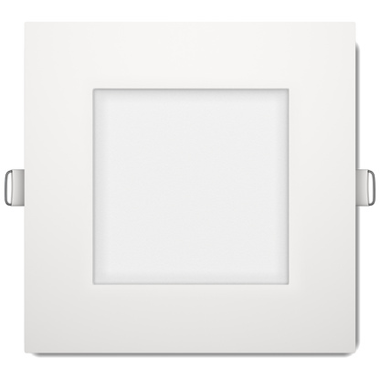 6" Square Flushed slim