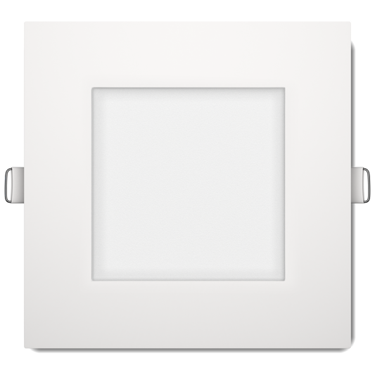 6" Square Flushed slim