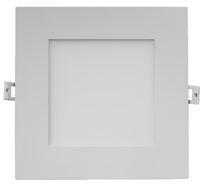 8" Square Flushed slim