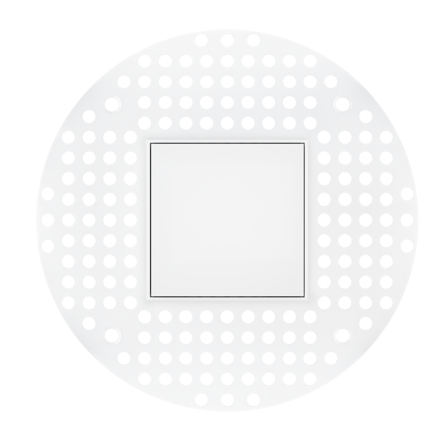 4" Square Trimless Drop Lens