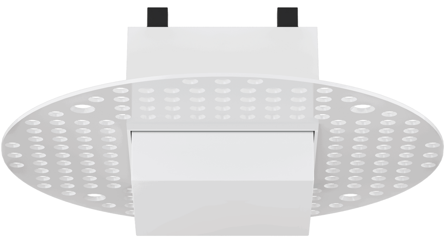 4" Square Trimless Drop Lens