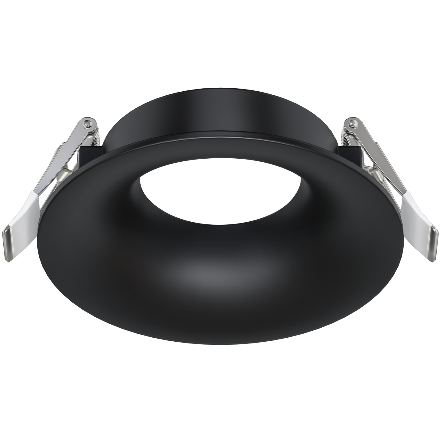 3.5 Inch Black Round Wave Trim