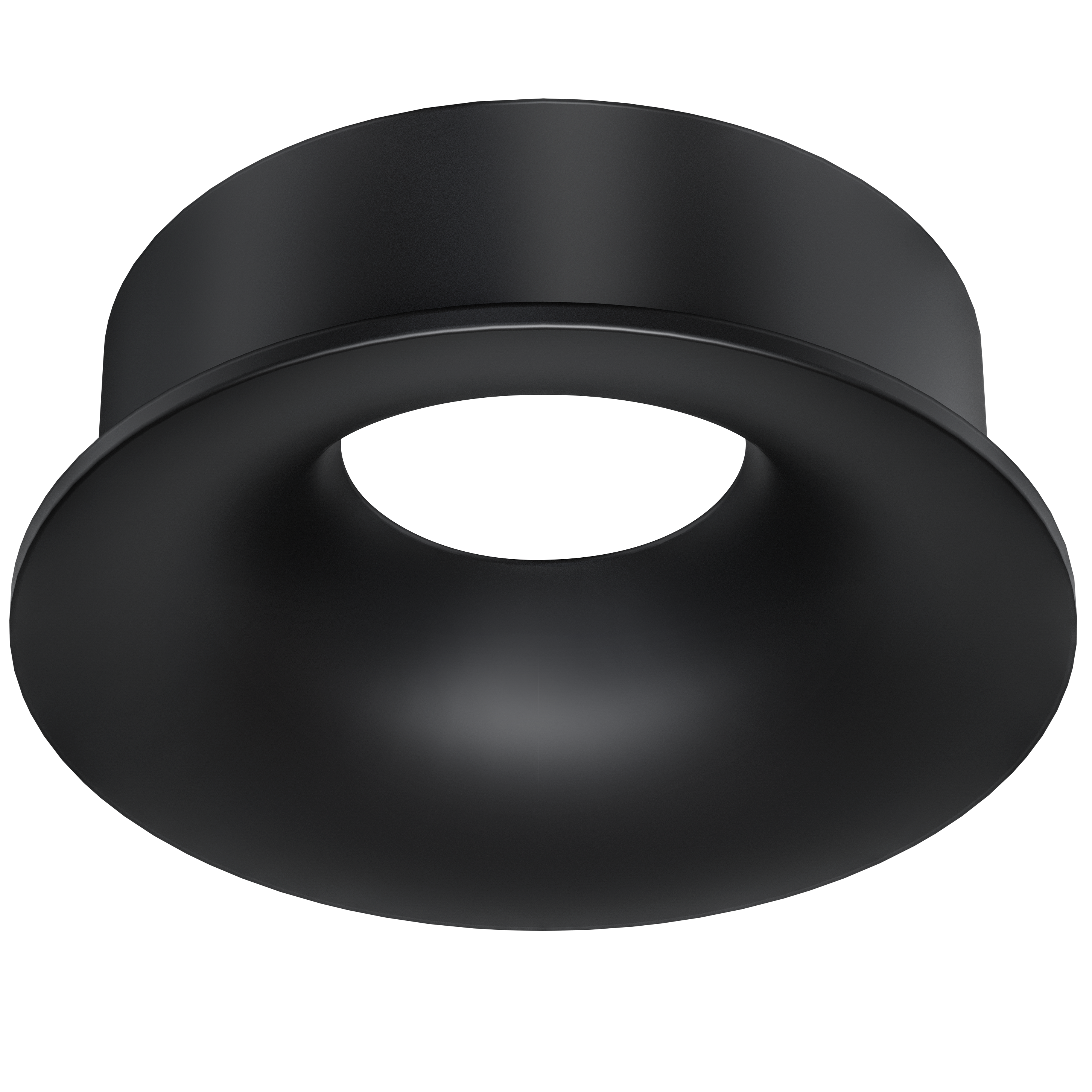 1 Inch Black Round Wave Trim – Goodlite