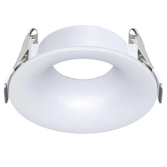 3 Inch White Round Wave Trim - G2