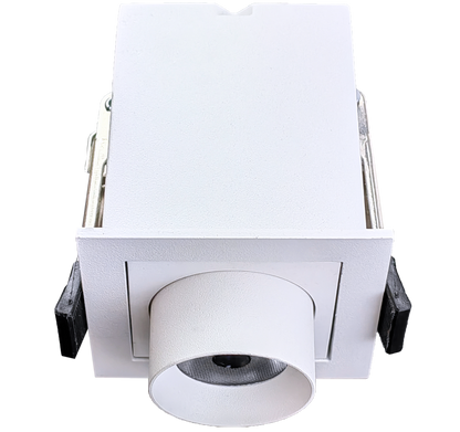 2" Single Head Retractable White