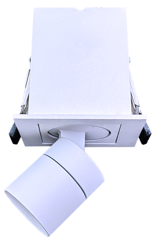 2" Single Head Retractable White
