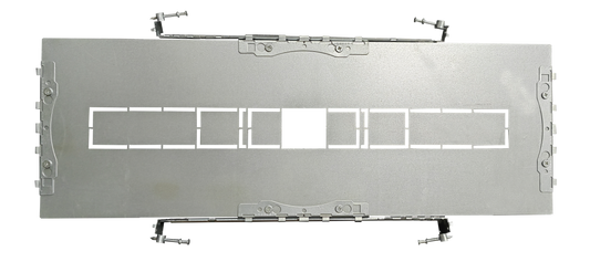 4″ Rectangular Flanged New construction plate