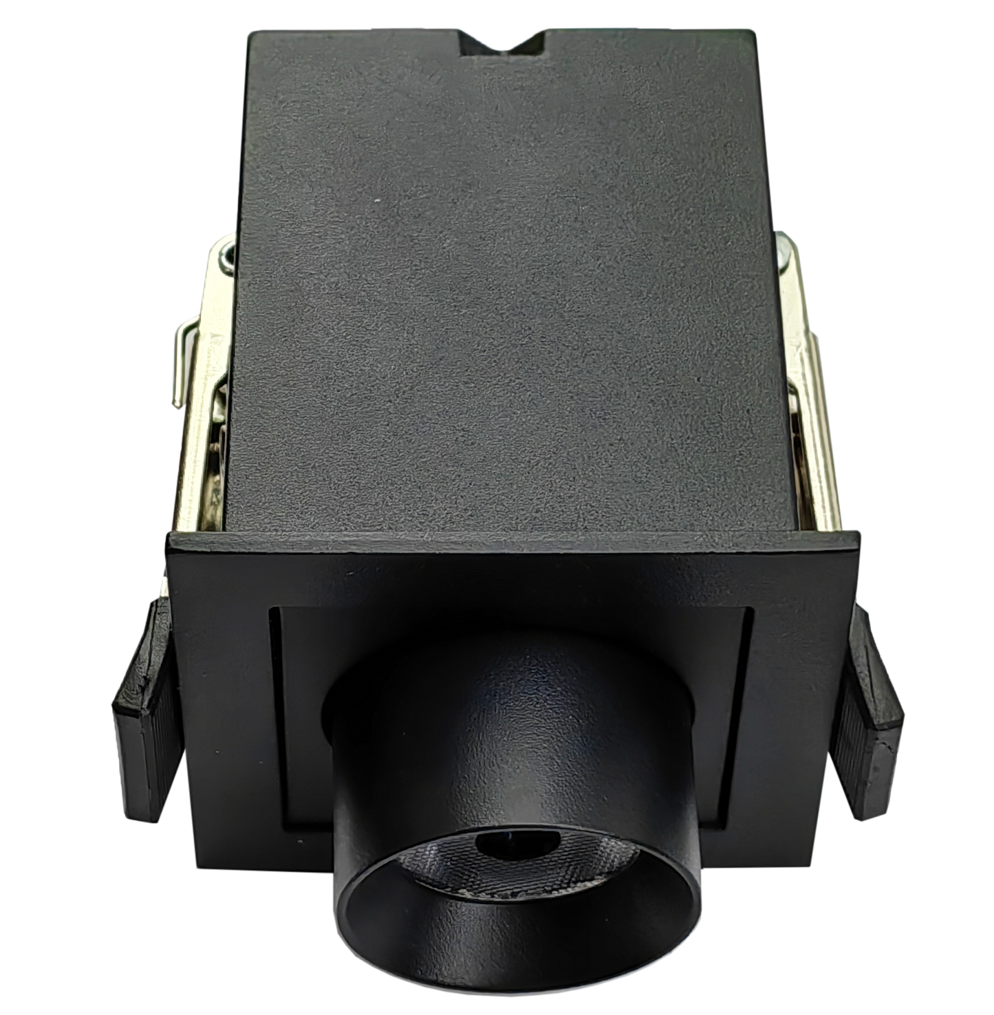 2" Single Head Retractable Black