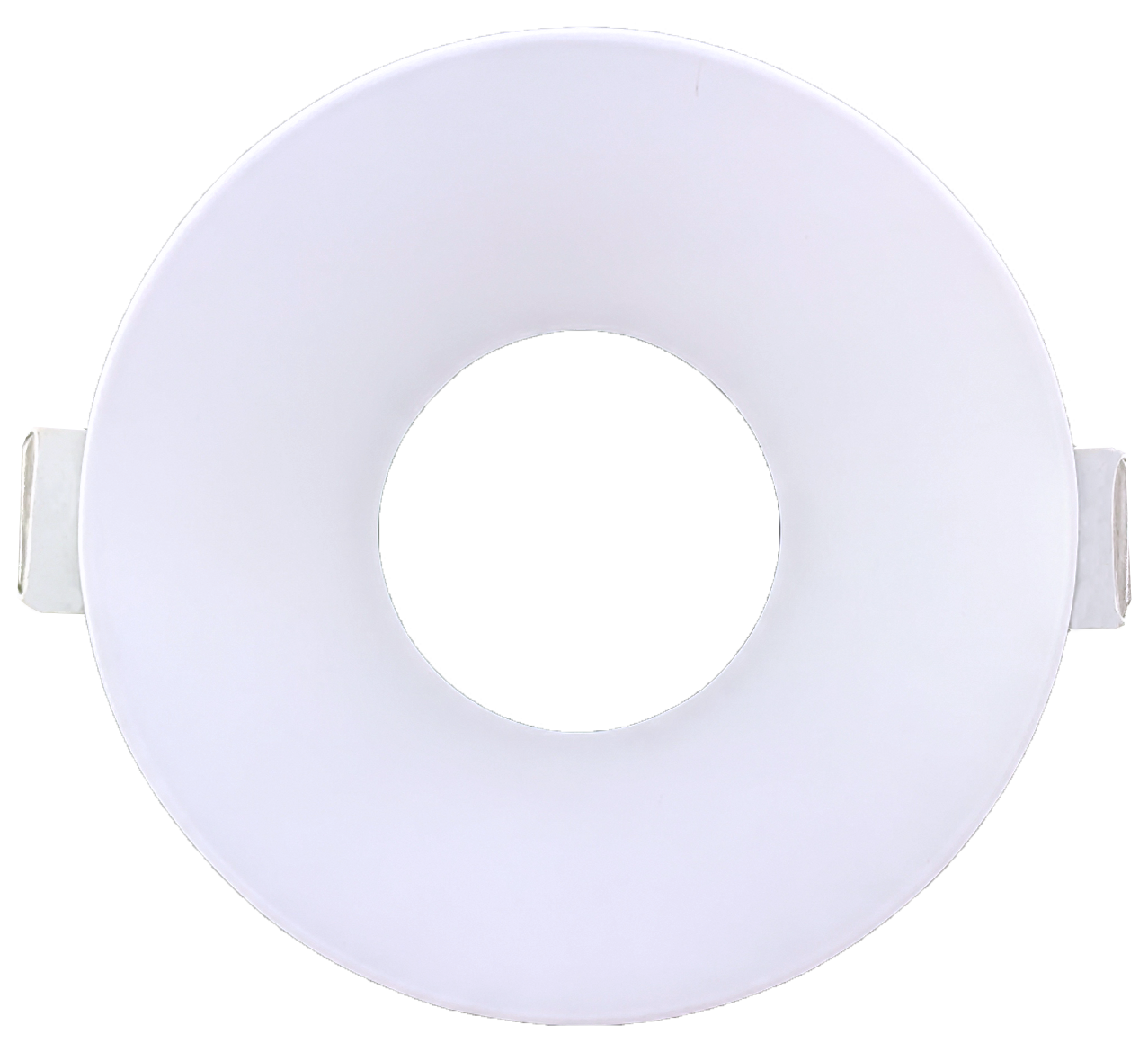 3 Inch White Round 3/4" Drop Trim