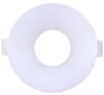 3 Inch White Round 3/4" Drop Trim