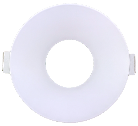 3 Inch White Round 3/4" Drop Trim