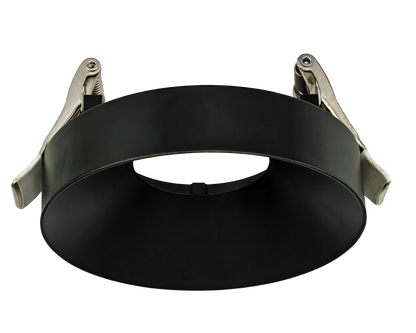 3 Inch Black Round 3/4" Drop Trim