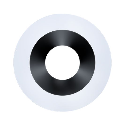 3 Inch Two-tone Round Trim