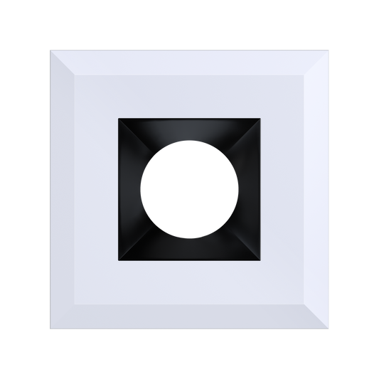 3 Inch Two-tone Square Trim