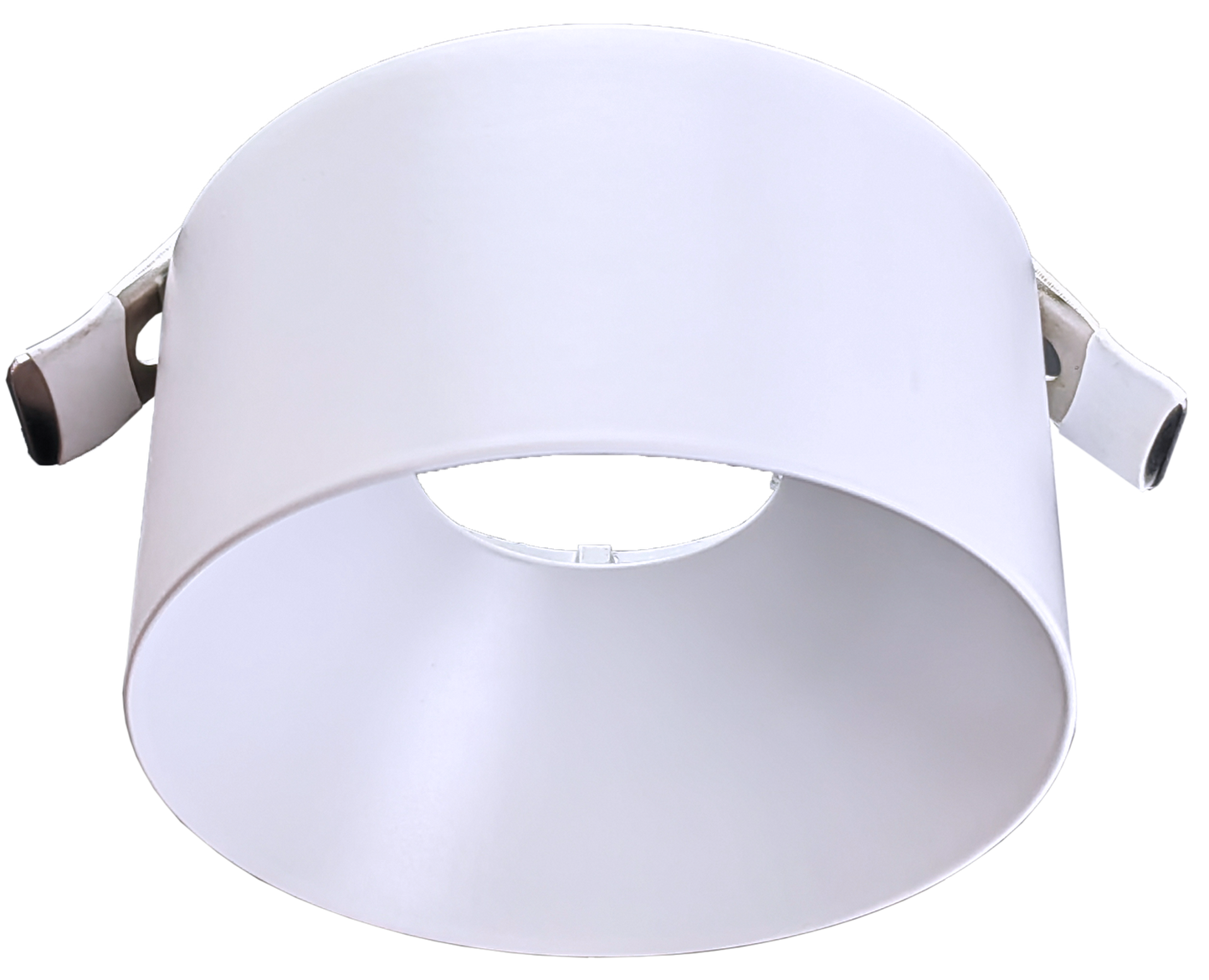 3 Inch White Round 2" Drop Trim