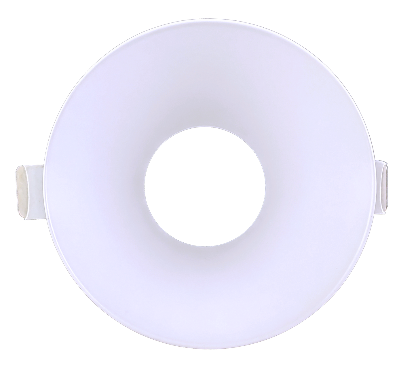 3 Inch White Round 2" Drop Trim