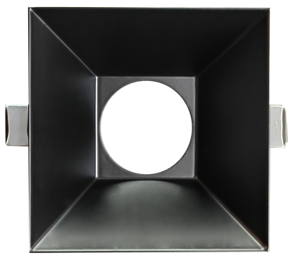 3 Inch Black Square 2" Drop Trim