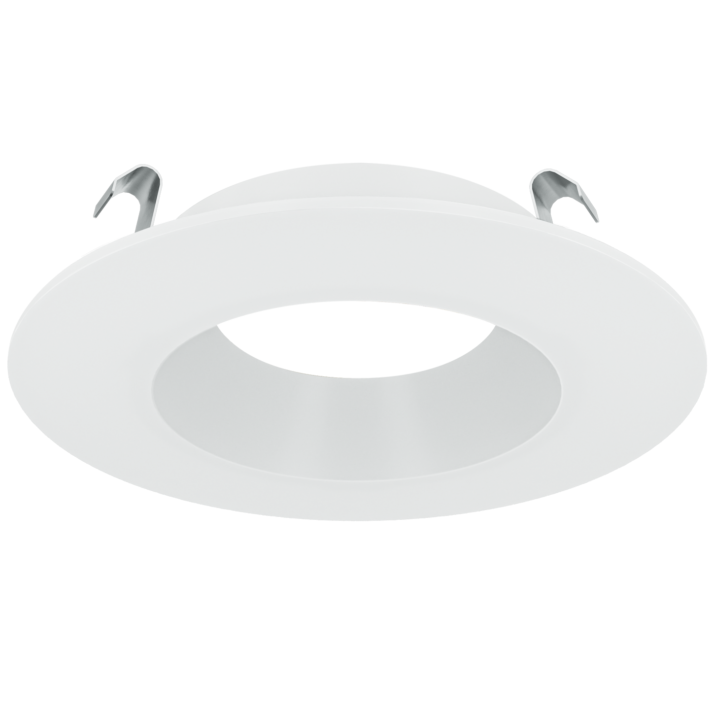 4 Inch White Round Trim