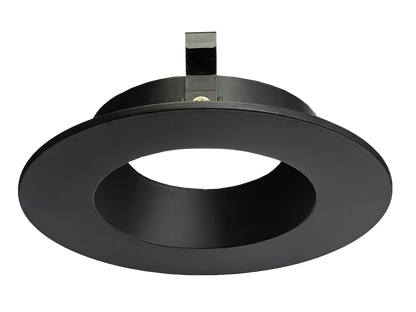 4 Inch Black Round Trim