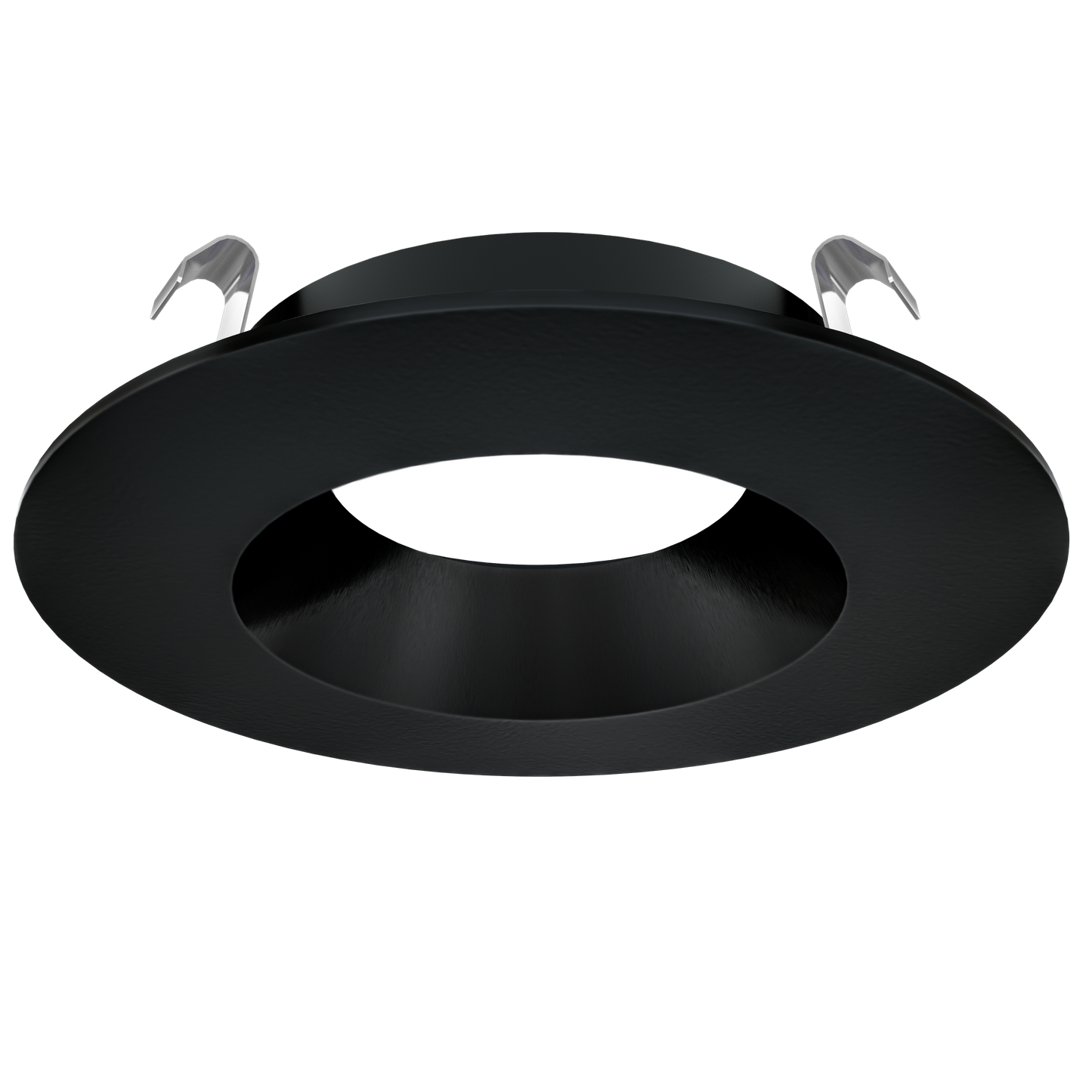 4 Inch Black Round Trim