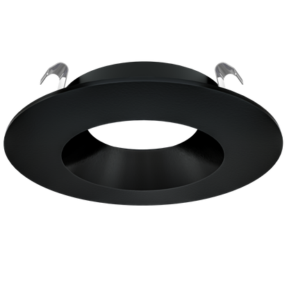 4 Inch Black Round Trim