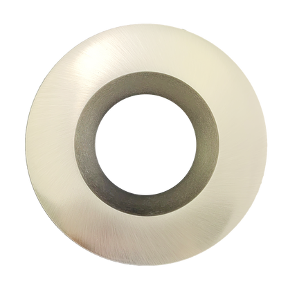 4 Inch Brushed Nickel Round Trim
